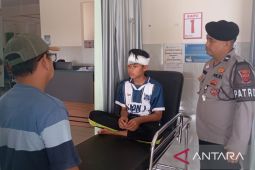 Polres Cianjur amankan 14 pelaku pembacokan siswa SMP Cikadu