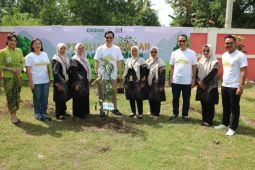 Citilink tanam pohon untuk imbangi emisi di sekitar Bandara Soetta.