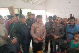 Wakapolda Sumut tinjau banjir di Kecamatan Hinai Langkat