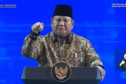 Prabowo bantah julukan "Rambo Podium"
