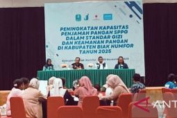 BGN bersama UNICEF melatih petugas penjamah makanan untuk MBG di Biak