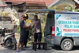 Polres Parimo salurkan 100 ton beras via Gerakan Pangan Murah