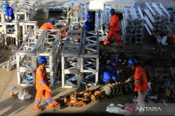 ESDM menargetkan sambungan listrik di Aceh, Sumut dan Sumbar pulih pekan ini