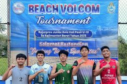 28 tim Kalbar ikut Kejurprov Voli Pasir 2025