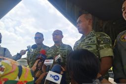 TNI distribusikan 76.500 ton bantuan untuk bencana dari Lanud Halim