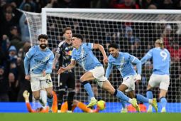 Foden cetak dua gol, Manchester City menang 3-2 atas Leeds