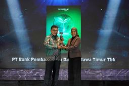 Bank Jatim raih peringkat platinum pada ASRRAT 2025