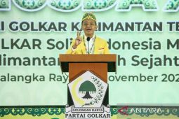 Musda XI Partai Golkar Kalteng dihadiri Bahlil Lahadalia