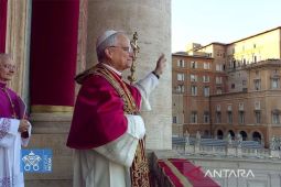 Paus Leo sebut solusi dua negara satu-satunya cara akhiri konflik Palestina