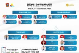 RSUD ZUS buka layanan poliklinik Anak pada Senin siang