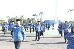 Gubernur-ASN Babel "Bedincak" HUT ke-54 Korpri