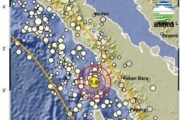 Gempa magnitudo 5,0 guncang Nias Selatan, terasa di Sibolga