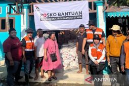 Turun langsung, PSI salurkan bantuan darurat bagi warga terdampak di Langkat