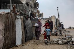 Mesir mendesak pasukan internasional awasi gencatan senjata Gaza