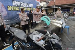 Hasil Operasi Zebra Semeru Polres Kediri Kota