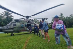 Lanud Sutan Sjahrir menyalurkan 3,5 ton bantuan ke Nagari Salareh Aia, Agam