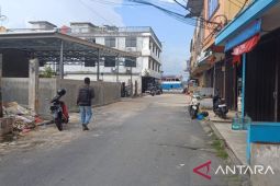 Perbaikan Jalan Pelantar II Tanjungpinang rampung