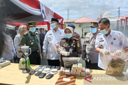 Kejari Bengkulu musnahkan barang bukti 96 perkara Pidum, termasuk sabu dan ganja