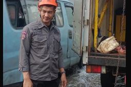 Banjir rob rendam jalan RE Martadinata depan JIS Tanjung Priok Rabu pagi