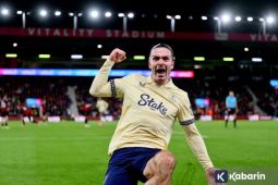 Gol tunggal Jack Grealish antar Everton tekuk Bournemouth