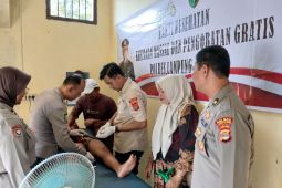 Puluhan anak di Lampung Selatan ikuti kegiatan sunatan massal gratis