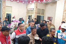 Kunjungan Menteri ESDM dan Dirut Pertamina tinjau ketersediaan energi dan bantuan kemanusiaan di Aceh, Sumut, dan Sumbar