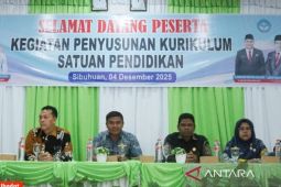 Disdikbud Palas sosialisasi penyusunan kurikulum pendidikan SD dan SMP