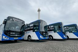 Damri operasikan 286 bus listrik dukung Net Zero Emission 2060