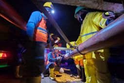 Menteri ESDM tinjau pemulihan listrik di lokasi terdampak bencana Sumut