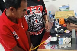 Polisi ringkus seorang petani di Kapuas, 7 paket sabu diamankan