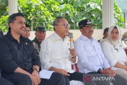 Bupati Madina sampaikan tiga isu mendesak ke Menteri: bencana, Irigasi, dan ketahanan pangan
