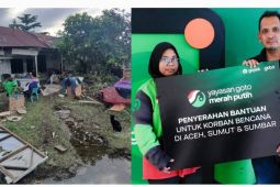 GoTo dan Yayasan GoTo Merah Putih salurkan bantuan untuk pengemudi Gojek di Sumatra terdampak banjir