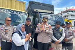 Polda Kepri kawal distribusi bantuan bencana Sumatera