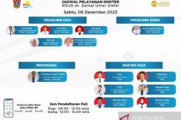 Sabtu siang, RS ZUS buka layanan rawat jalan penyakit dalam