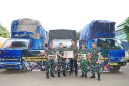 Kodam Udayana kirim bantuan untuk korban bencana alam di Sumatera