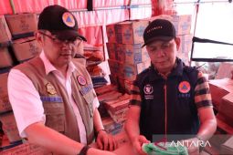 BNPB distribusikan 56 ton bantuan dari Sumsel untuk daerah terdampak bencana