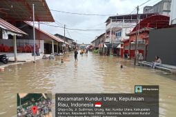 BPBD pastikan tak ada korban banjir Rob di Karimun