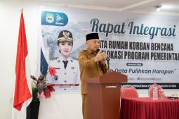 Pemprov Malut gelar rapat integrasi data perumahan korban bencana
