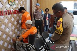 Polresta Bengkulu tangkap dua tersangka dan sita empat kilogram ganja