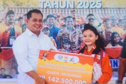 Pemkab Banyuasin berikan uang pembinaan apresiasi atlet berprestasi