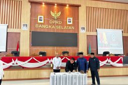 Pemkab-DPRD Bangka Selatan tandatangani KUA PPAS tahu 2026