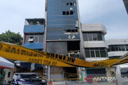 Polisi periksa manajemen Terra Drone terkait kebakaran salah satu ruko di Kemayoran