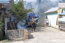 Dinkes Sergai lakukan fogging pasca banjir, antisipasi penyakit DBD