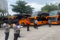 Polres Malang "ramp check" bertahap bus wisata jelang libur akhir tahun