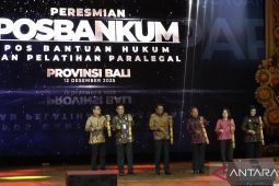 Menkum resmikan Posbankum Bali dengan tambahan kurikulum HKI