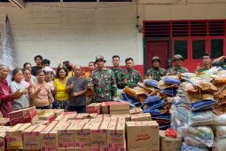 Kodam I/BB kirim logistik ke tiga lokasi bencana di Tapanuli Tengah