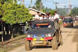 Brimob Sumut gunakan mobil taktis antar-jemput pelajar di Tapsel