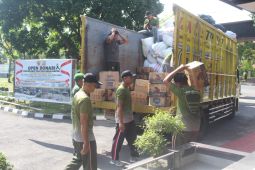 Kodim 1620/Lombok Tengan kirim bantuan korban bencana di Sumatra