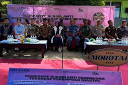 Gubernur Malut bersama LBH perempuan kampanye anti kekerasan di sekolah