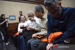 8 terdakwa kasus pemerasan izin TKA Kemenaker hadapi sidang vonis